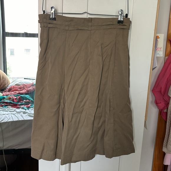 NWT Zara Tan Long Skort - Picture 5 of 6